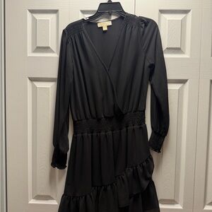 Michael Kors Black Long Sleeve Dress